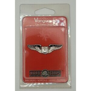 New Vanguard Reg Size Mirror Finish MF Authentic Basic Astronaut Wings Badge